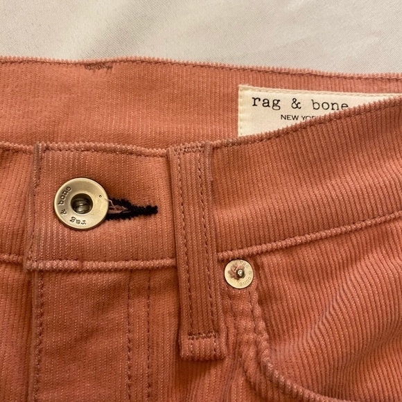 NWT RAG & BONE High Rise Corduroy Skinny Pants, 25 - Picture 5 of 7
